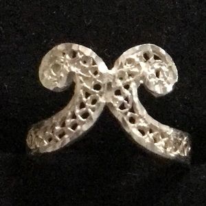 Fashion Jewelry Filigree Diamond Cut vintage Ring